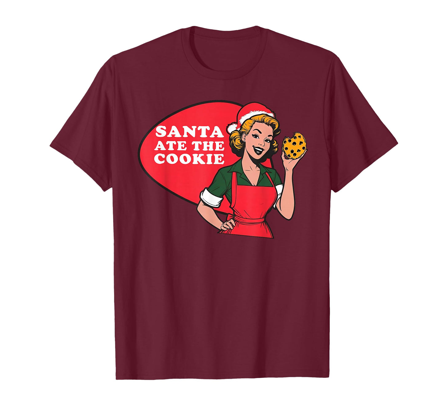 Santa Ate The Cookie T-Shirt