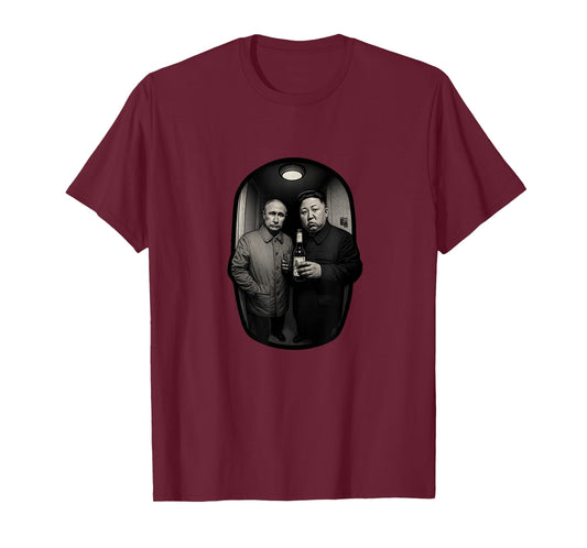World Leaders Party Funny Political Satire Meme T-Shirt