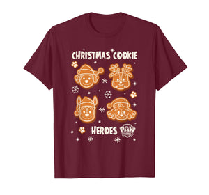 PAW Patrol Christmas Cookie Heroes T-Shirt