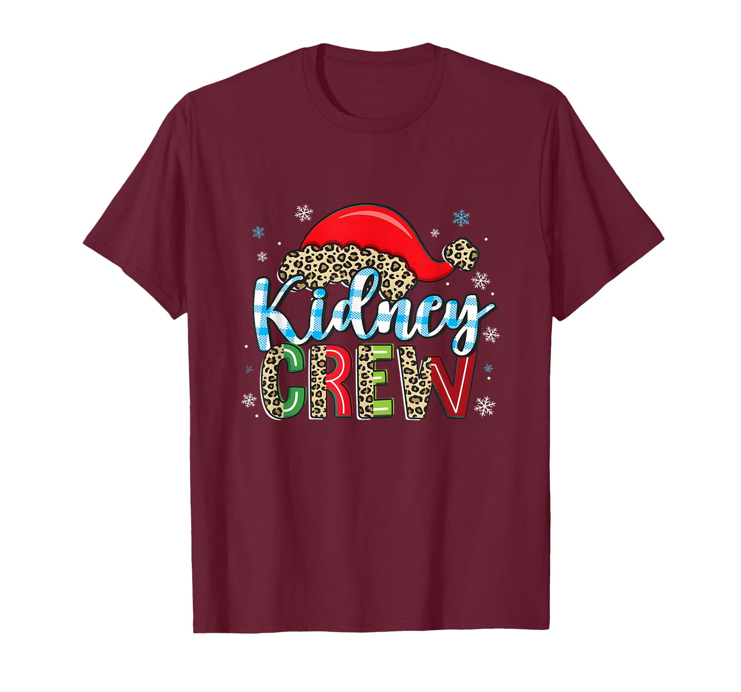 Kidney Crew Christmas Shirt Nephrology & Dialysis Nurse Crew T-Shirt