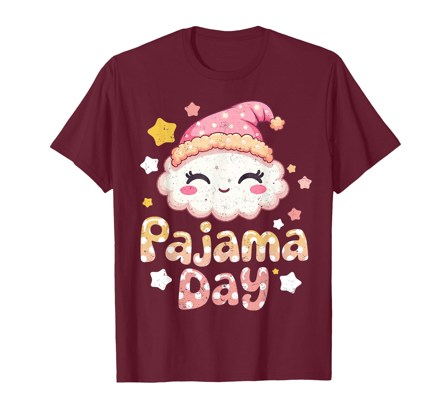 Pajama Day School Spirit Week Cute Cloud Teacher Student T-Shirt