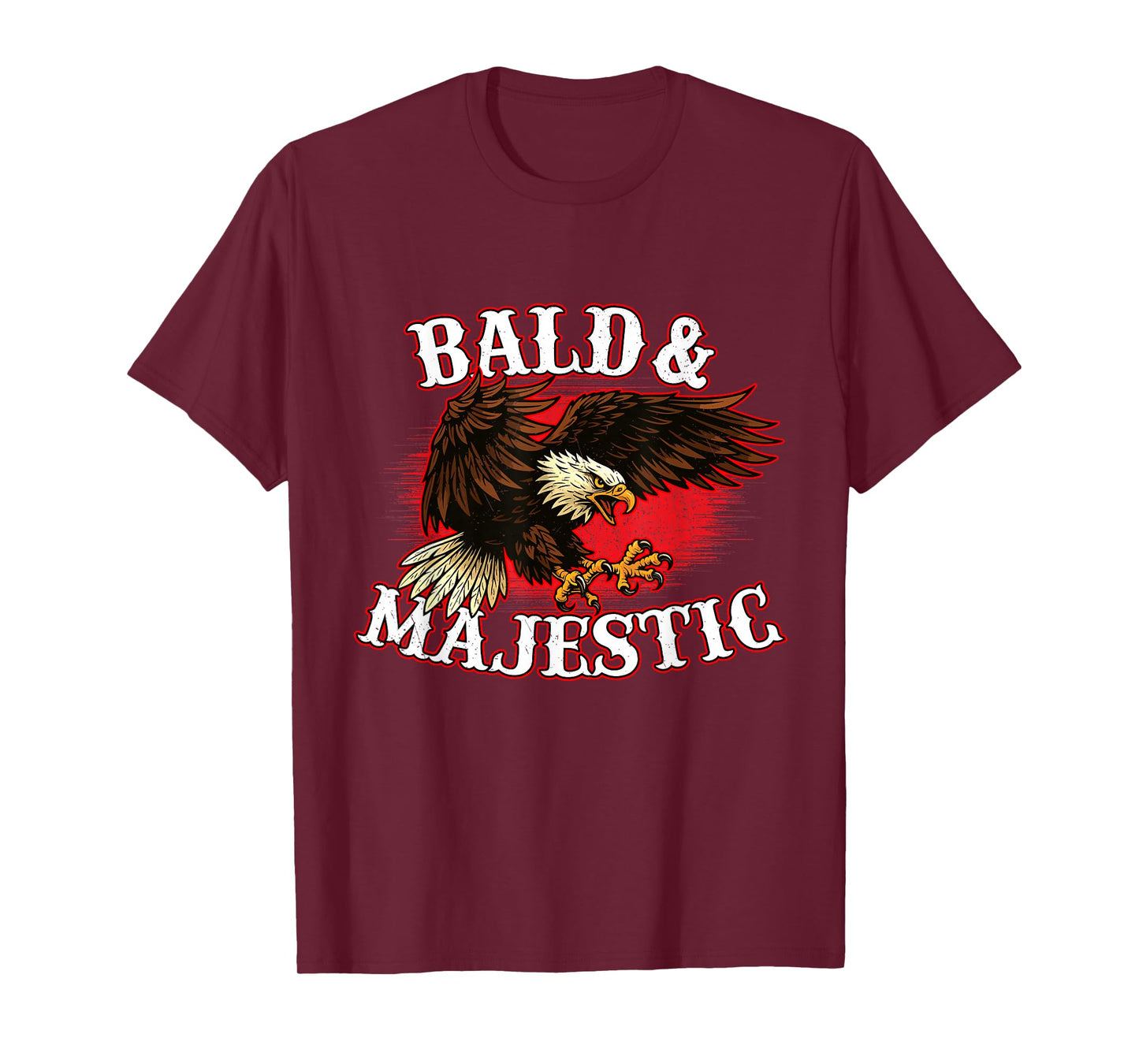 Bald & Majestic - Grandfather Papa Grandpa T-Shirt