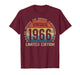 60 Year Old Gifts Vintage 1966 Limited Edition 60th Birthday T-Shirt