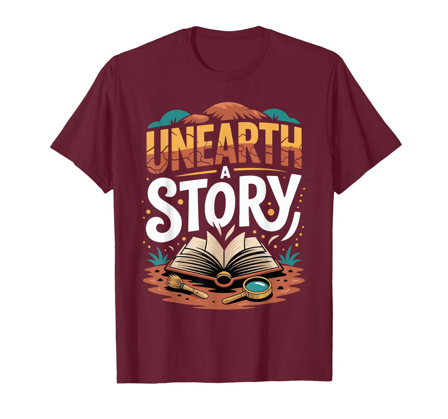 Unearth A Story 2026 Reading T-Shirt