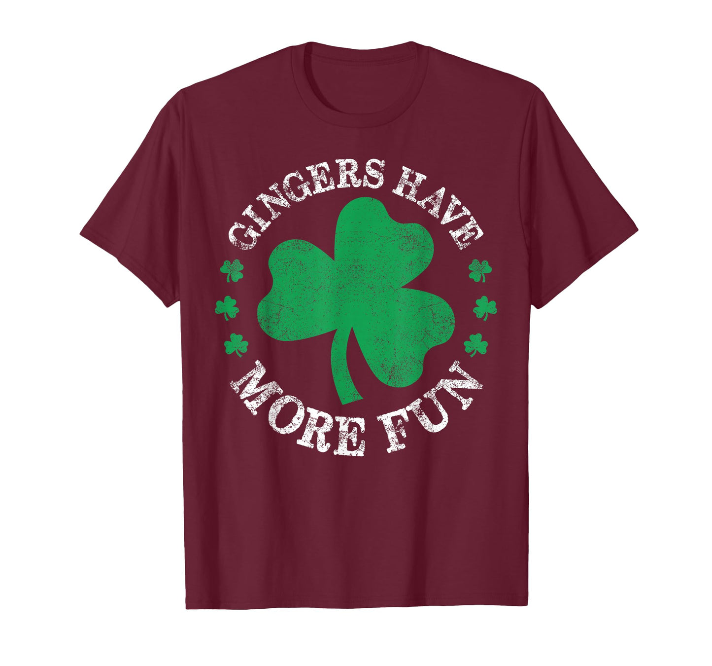 Gingers Have More Fun St. Patrick's Irish Redhead Vintage T-Shirt