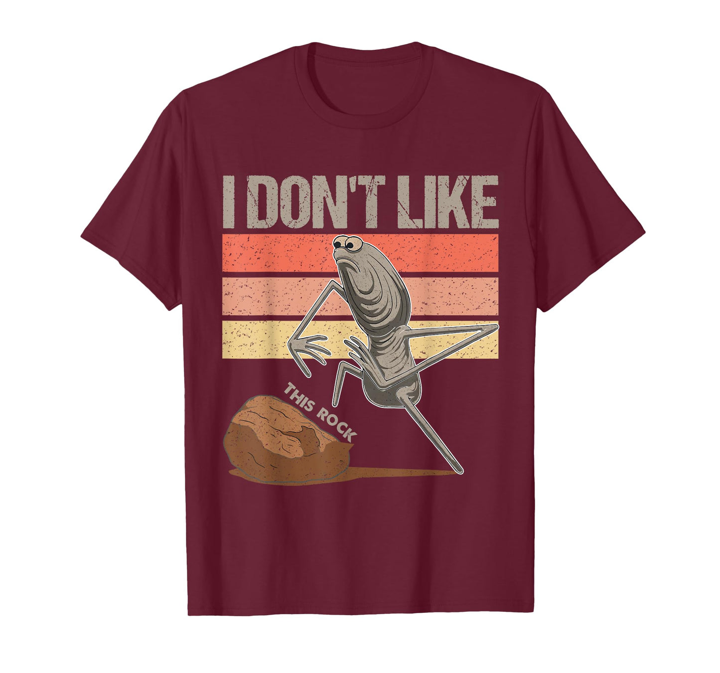 Marcus The Worm I Don't Like This Rock Meme T-Shirt