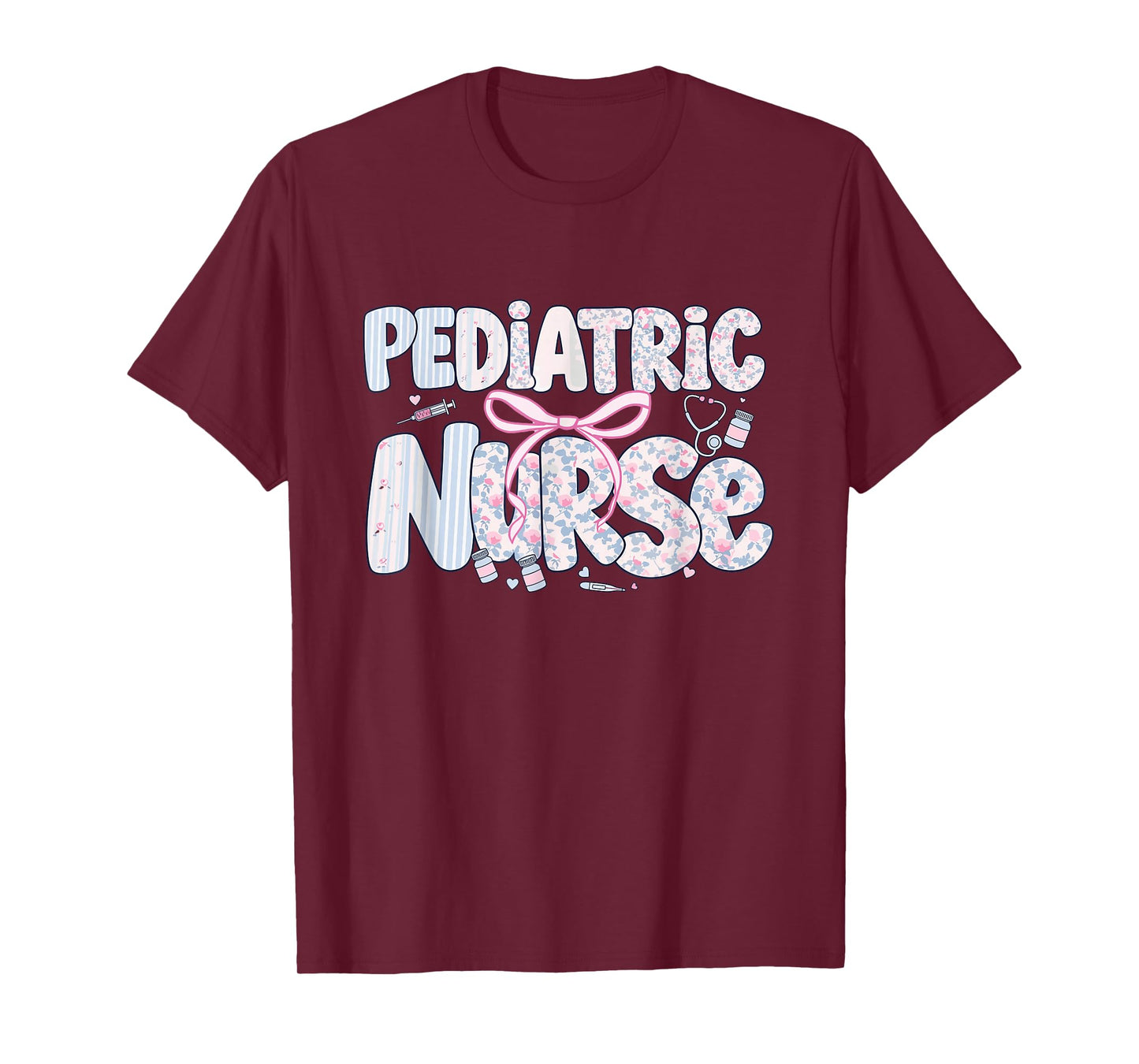 Pediatric Nurse Valentines Peds Nurse T-Shirt