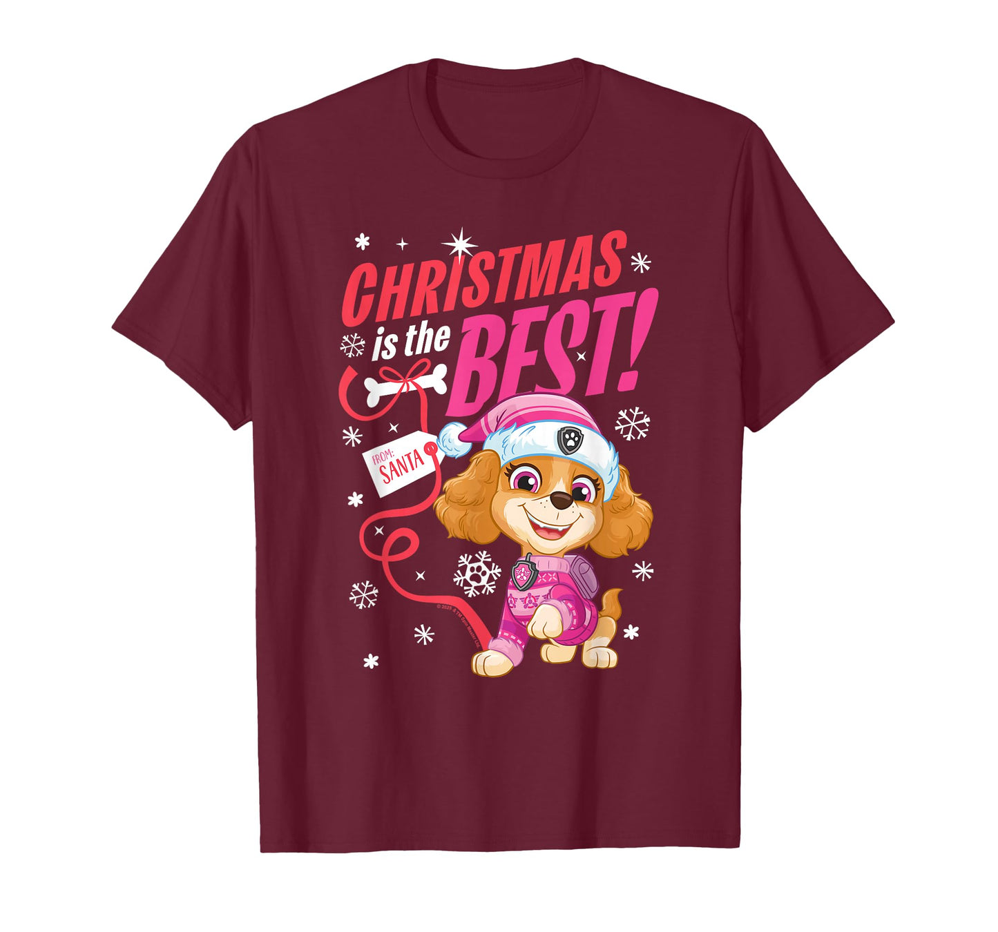 PAW Patrol Skye Christmas is The Best T-Shirt