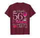 Chapter 56 Fabulous Since 1970 56th Birthday Queen Diamond T-Shirt