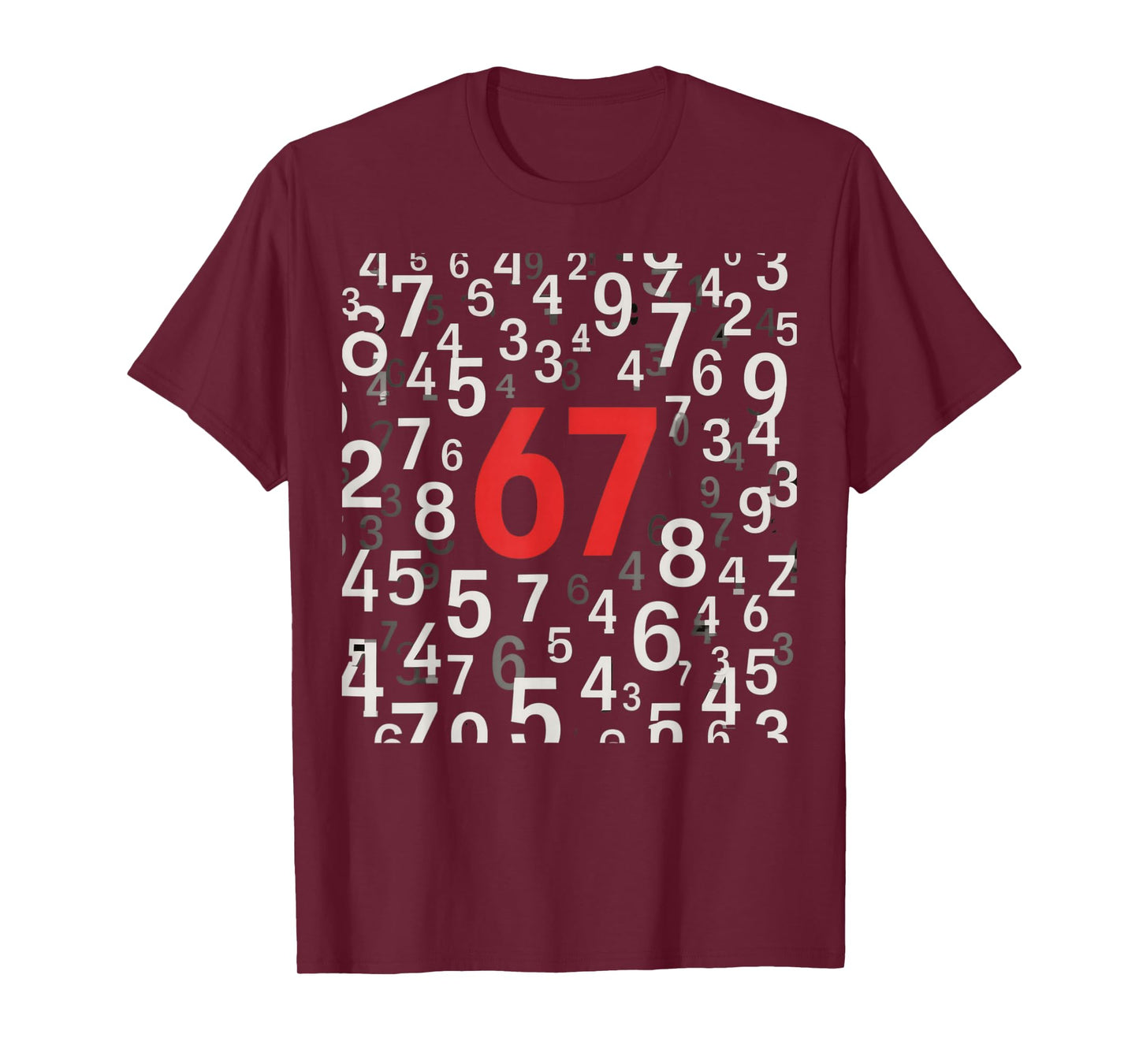 67 Shirt, Funny Shirts 67 Kid Meme six Seven Graphic Tees T-Shirt
