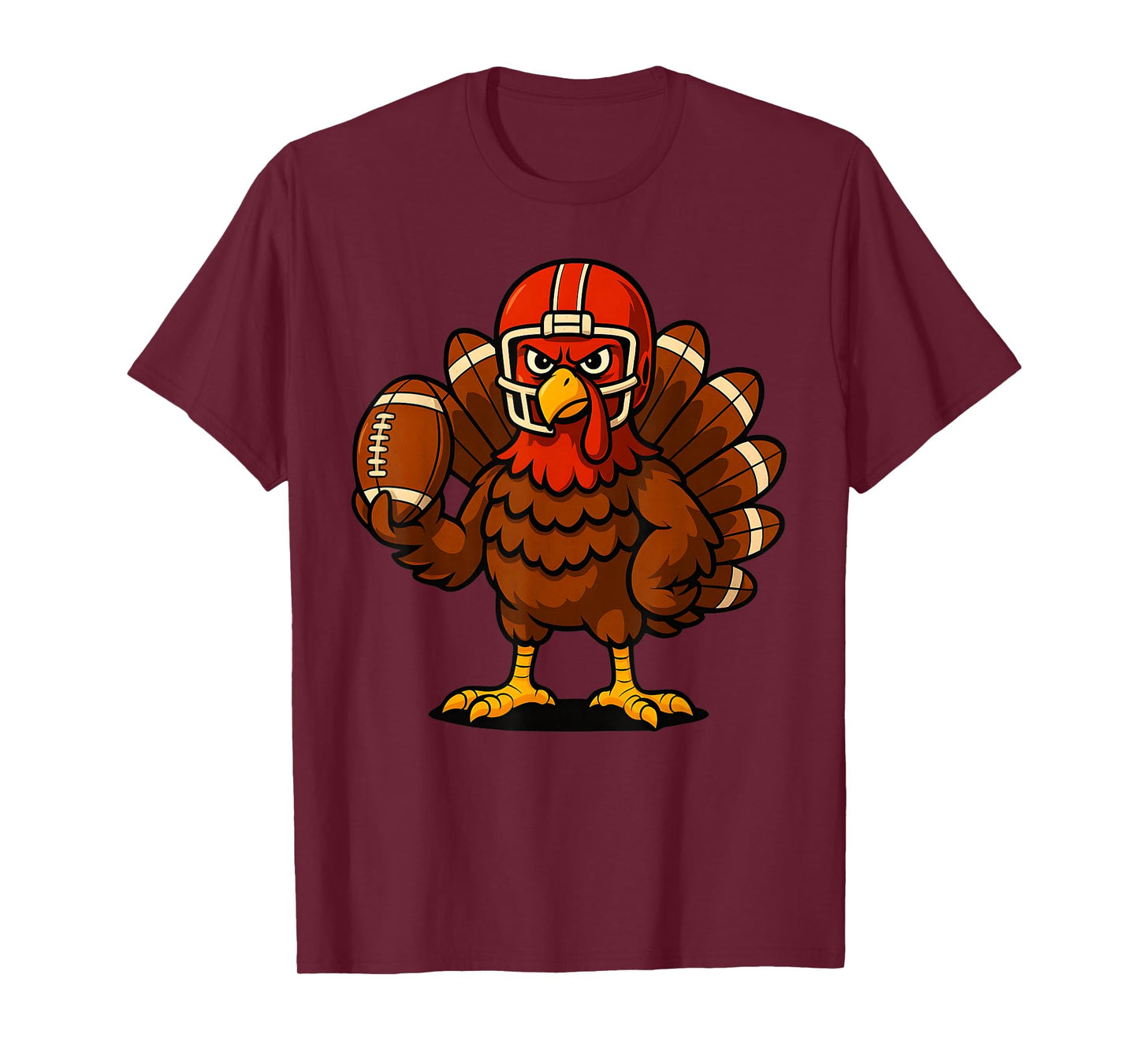 Turkey Football USA Thanksgiving Family Turkey Sports Humor T-Shirt