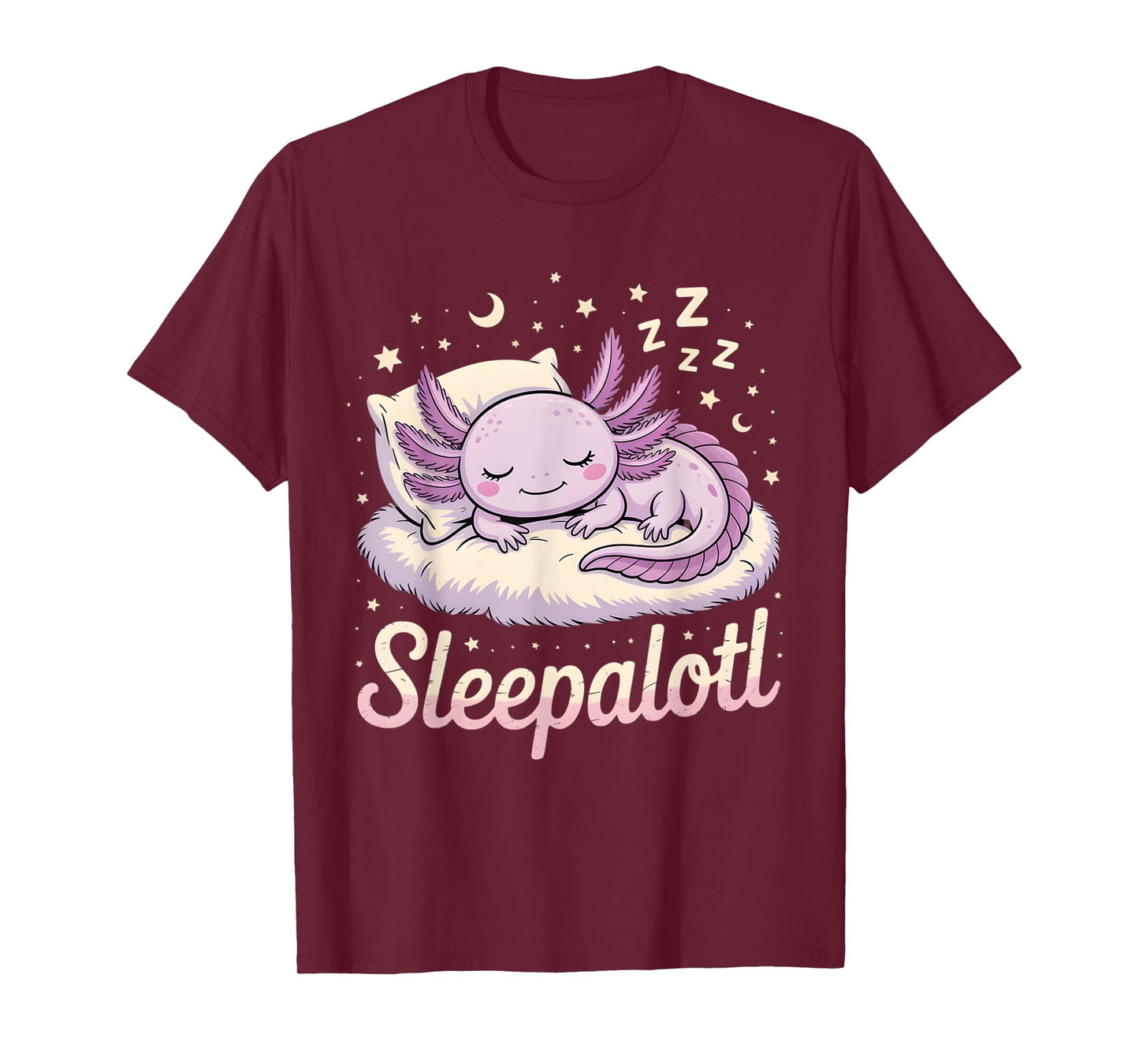 Axolotl Pajamas Girls Boys Sleepshirt sleepalotl T-Shirt