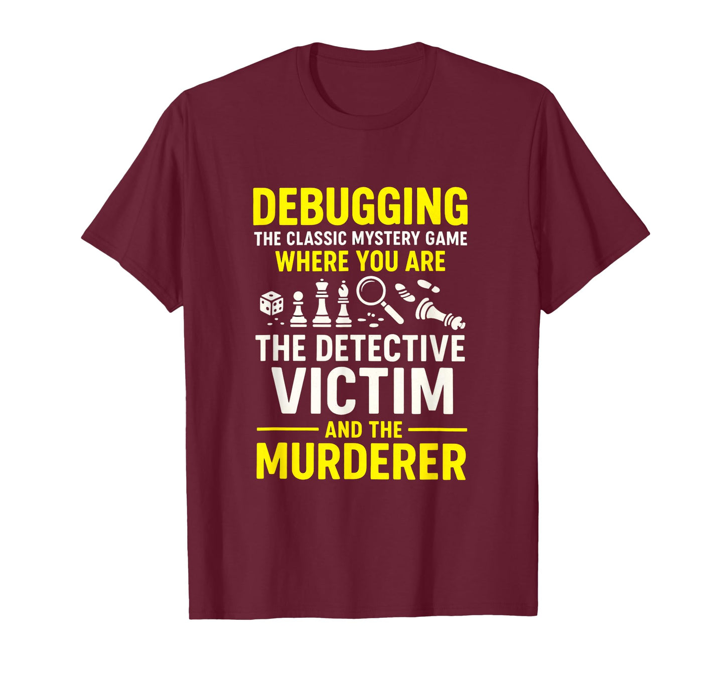 Debugging Classic Mystery - Programmer Computer Nerd T-Shirt