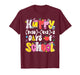 Happy 100 Days Math Equation 100th Day of School Teacher Kid T-Shirt