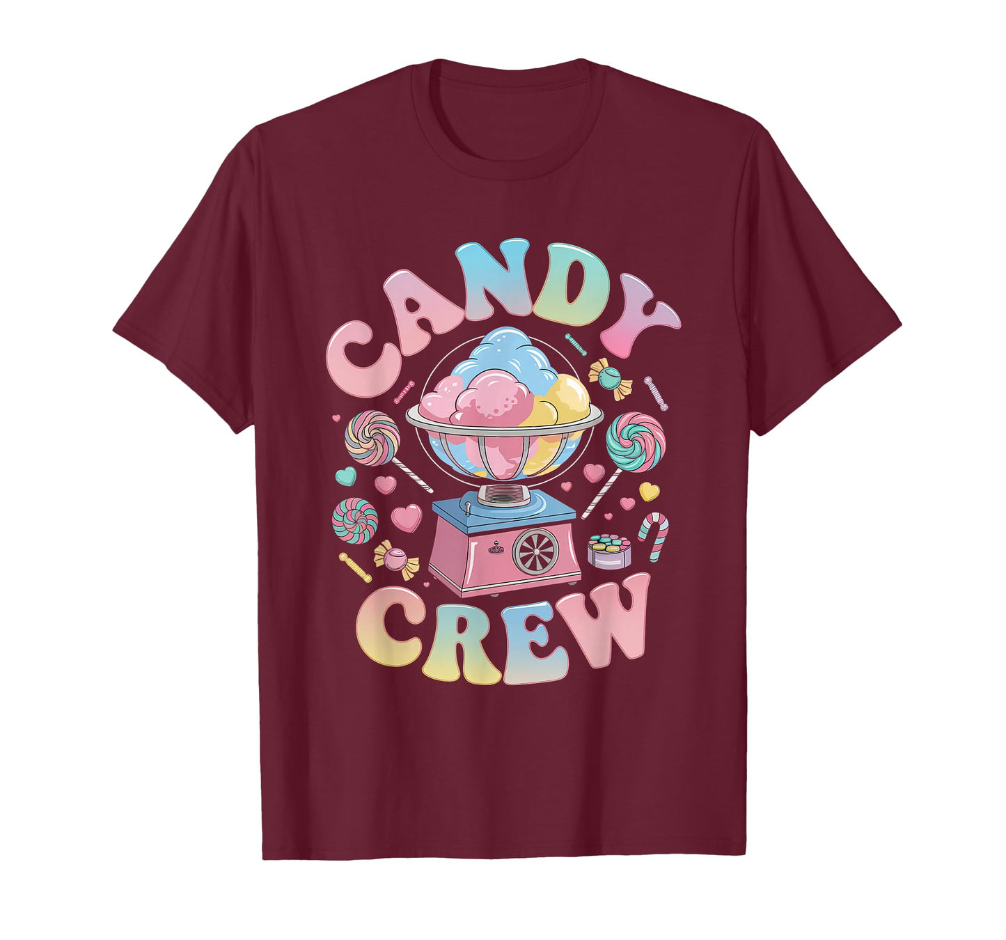 Candy Crew Tshirt Adult Men Women Kids Christmas Pajamas T-Shirt