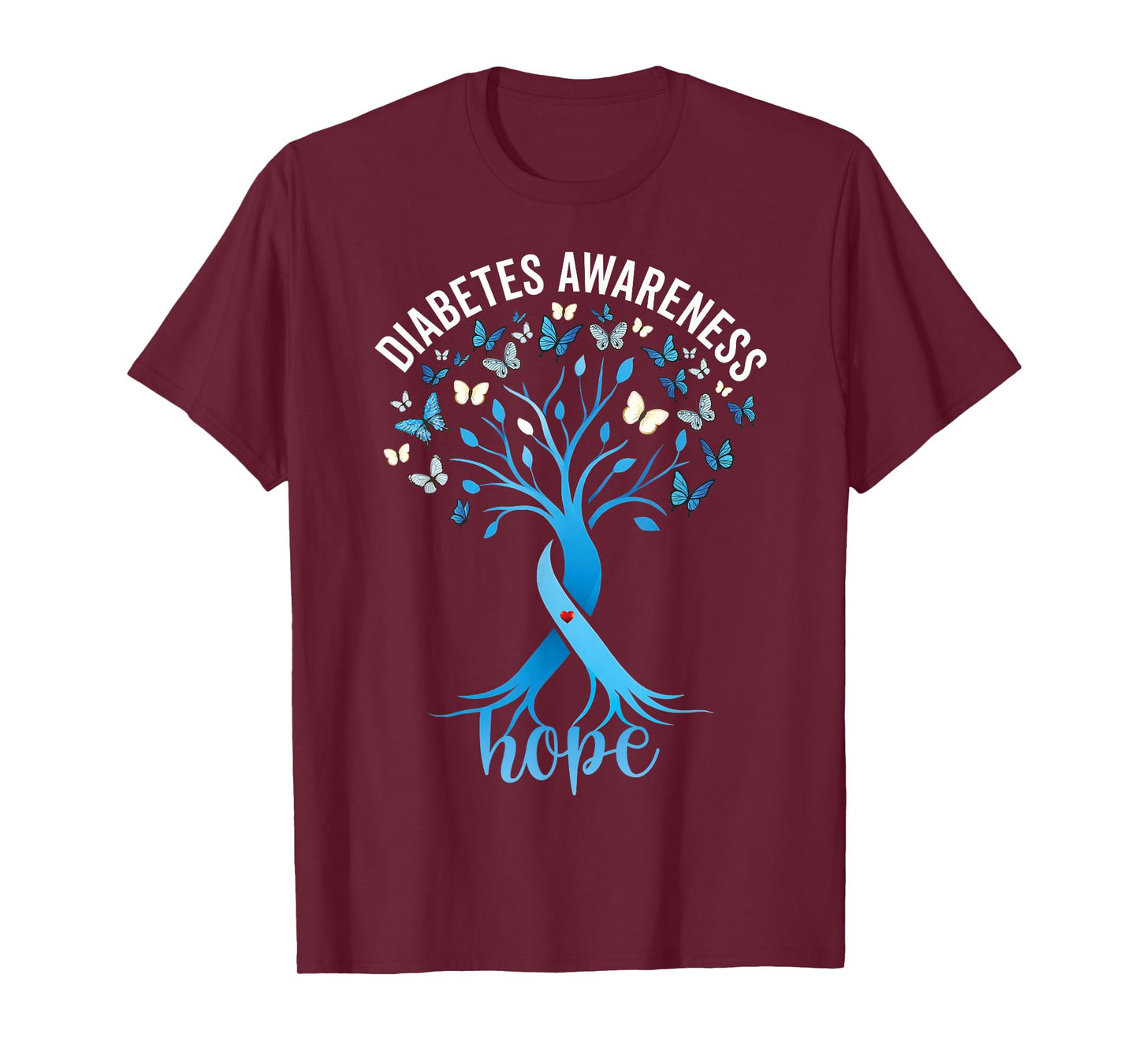 Diabetes Awareness Month Hope for Type 1 Diabetes Type 2 T-Shirt