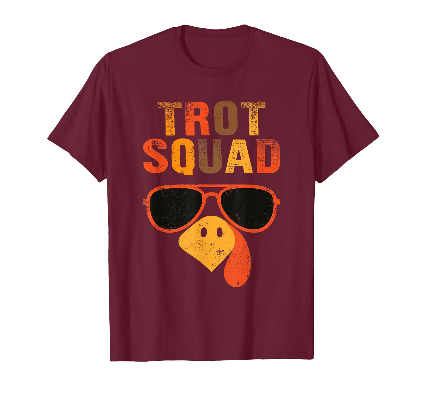 Thanksgiving Turkey Trot Squad 2025 Trot Race Women Men Kids T-Shirt