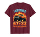 I Crushed 67 + 33 Days of School Monster Truck Boys T-Shirt