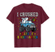 I Crushed 100 Days Kindergarten Shark 100th Day Boys Kids T-Shirt