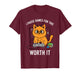 I Pause Games for This Funny Orange Cat Video Gamer T-Shirt