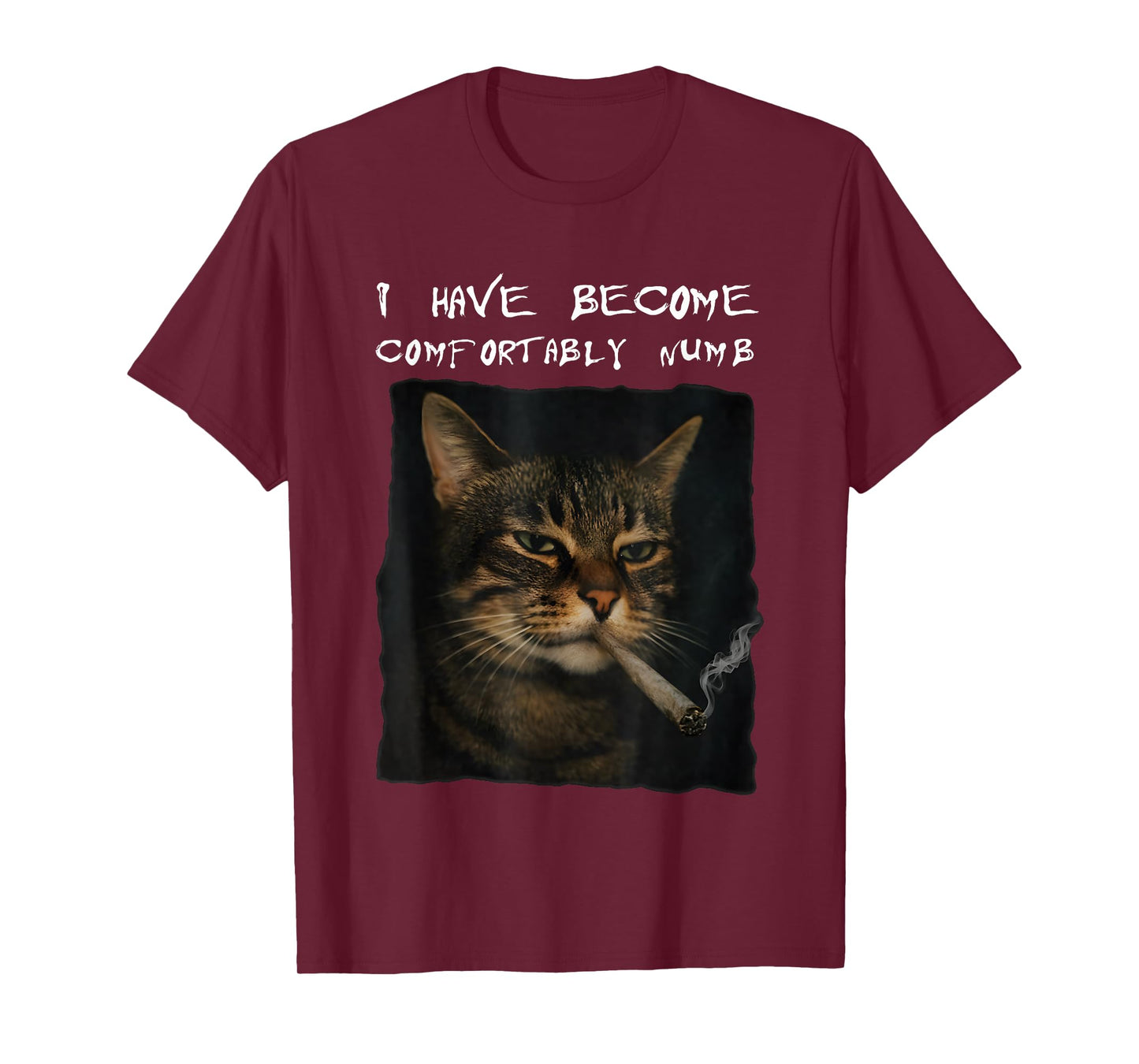 Cat I Have Become Comfortably Numb T-Shirt