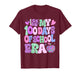 in My 100 Days of School Era Groovy 100th Day of School 2025 T-Shirt