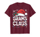 Grams Claus Matching Family Christmas Holiday Party Design T-Shirt