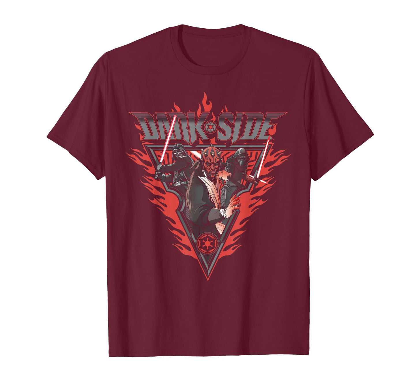 Star Wars Revenge Of The Sith Darth Vader Maul Kylo Ren T-Shirt