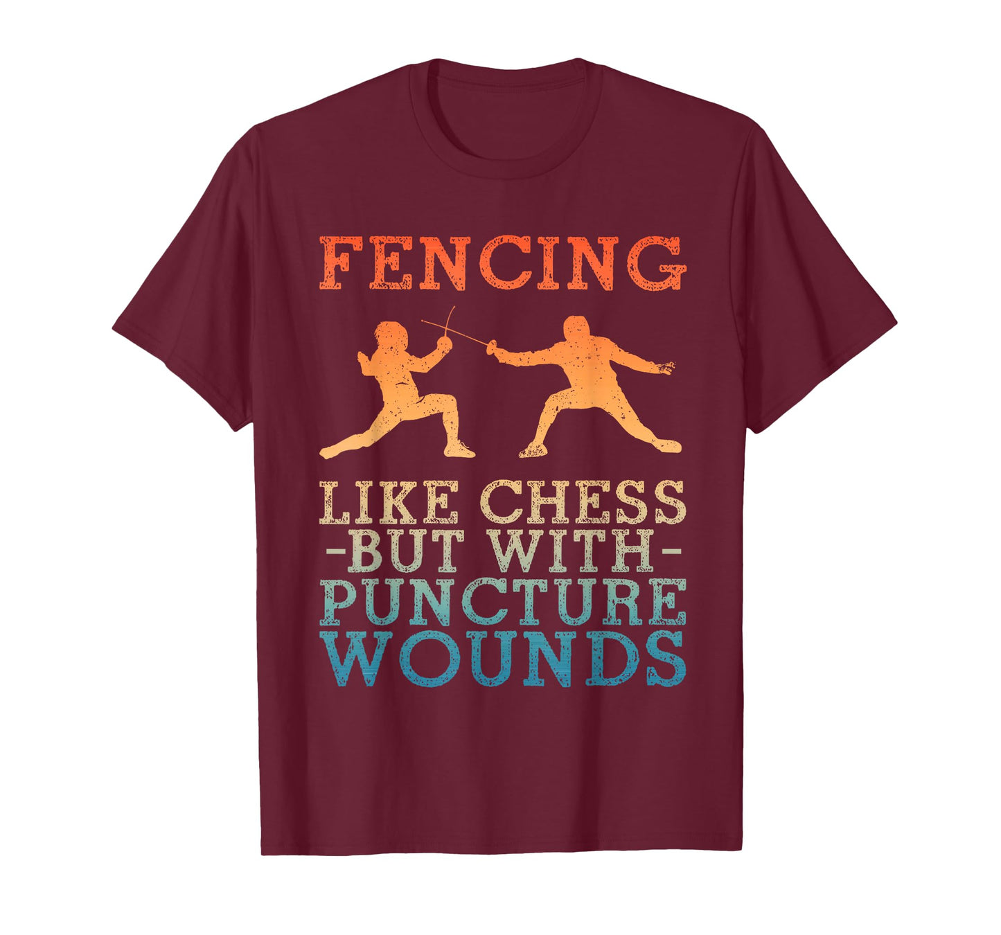Fencing Sport Novelty for Men Women Fencer Fencing Lover T-Shirt