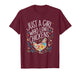 Cute Just A Girl Who Loves Chickens Men Women Girls T-Shirt