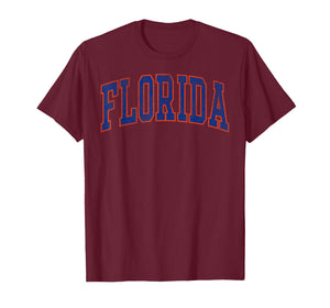 Florida Text Style for Men Women Girls Kids T-Shirt