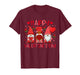 Cute Three Gnomes and Heart Love Happy Valentine's Day T-Shirt