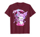 Creepy Cute Grim Kitty Reaper Kawaii Pastel Goth Cat T-Shirt