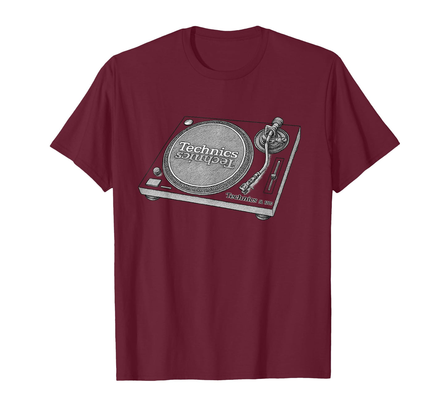 Technics SL-1200 Turntable DJ and Music T-Shirt