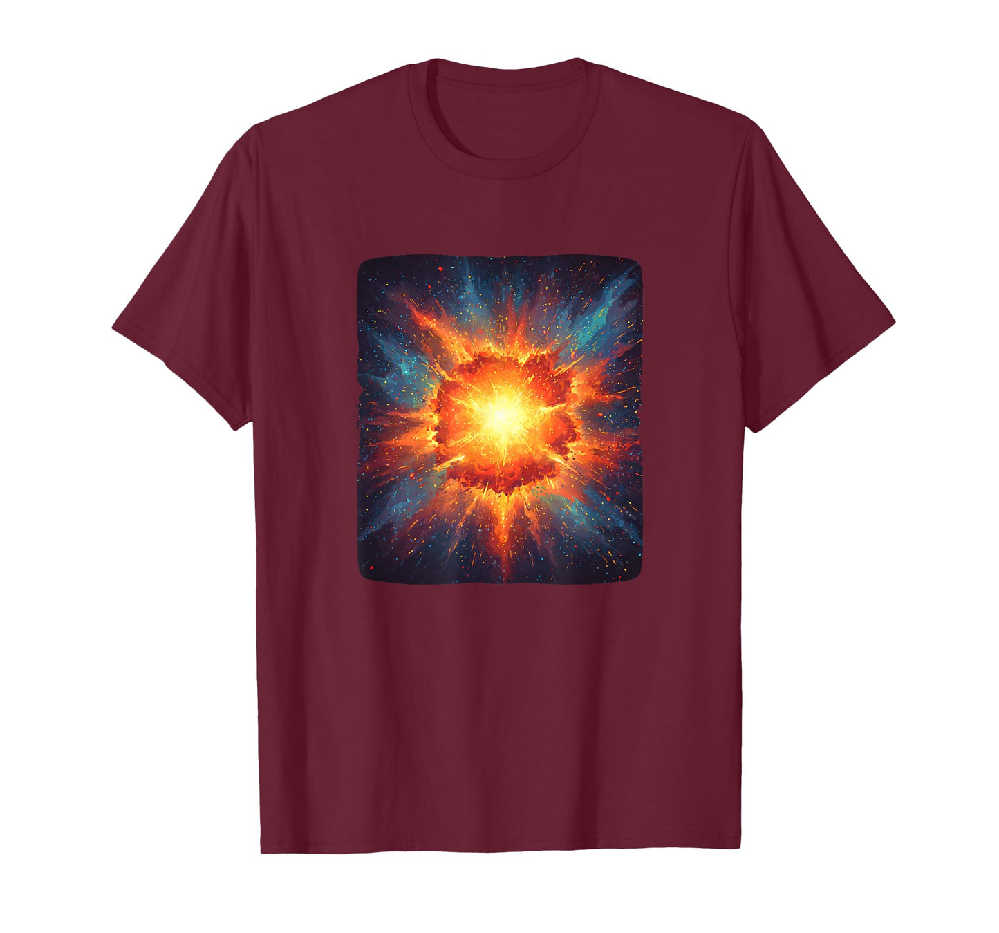Nice Colorful Supernova Graphic Costume for Boys and Girls T-Shirt