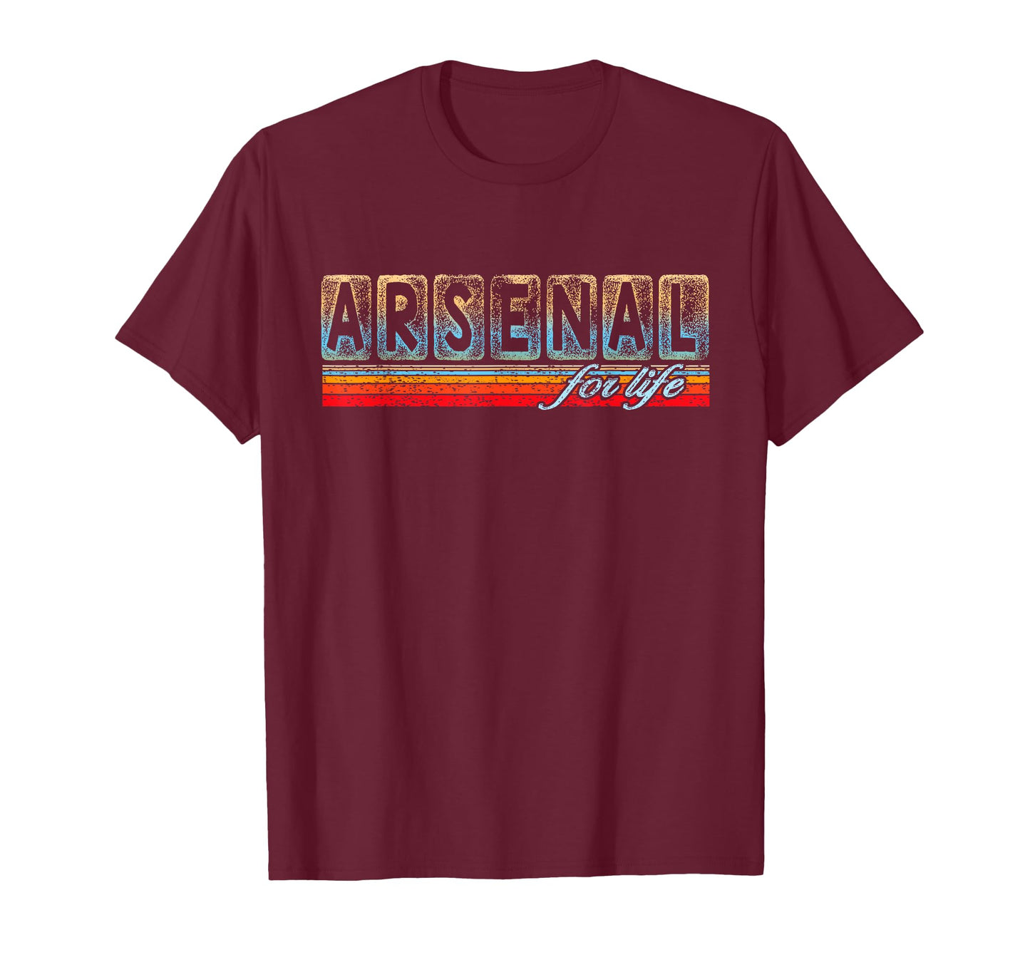 Love Heart Arsenal Grunge Vintage Arsenal - Arsenal for Life T-Shirt