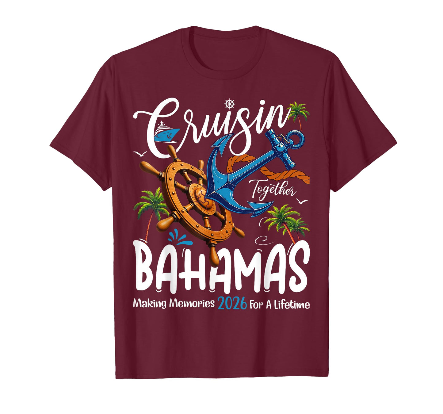 Bahamas Cruise 2026 Family Vacation Trip T-Shirt