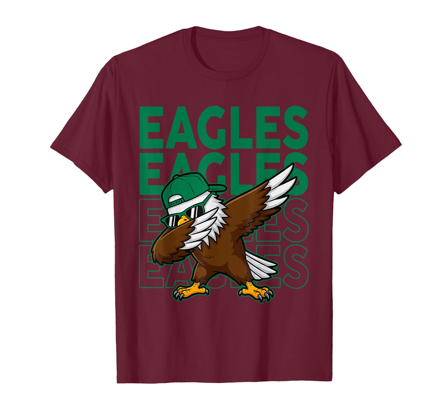 Eagle Dabbing for Men Women Youth Toddler Kids Boys Girls T-Shirt