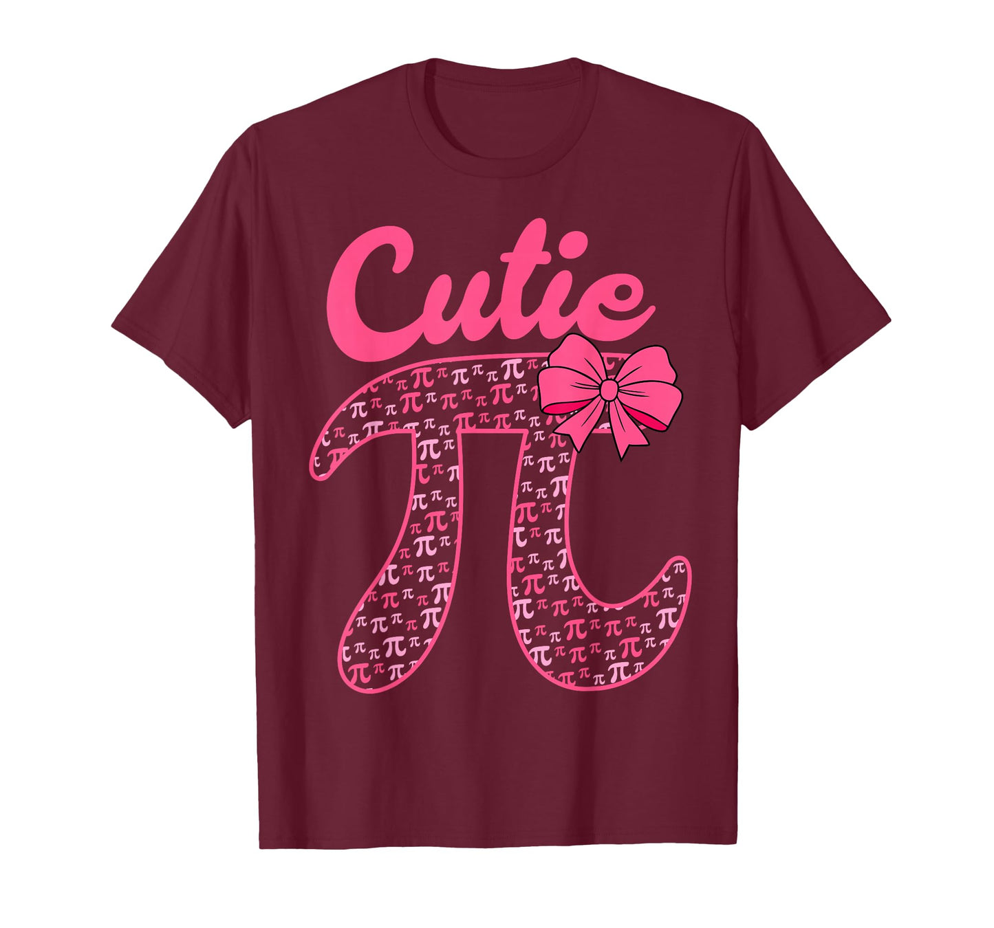Cutie Pi Day Cute Pi Symbol Math Teachers Women Girls Kids T-Shirt