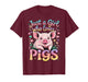 Just A Girl Who Loves Pigs T-Shirt