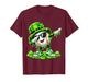 Dabbing St Patricks Day Baseball Ice Cream Drip Boy Kids Men T-Shirt