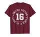 16 Year Old Gifts Vintage 2010 Limited Edition 16th Birthday T-Shirt