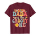 Retro Dada of Groovy One Matching Family 1st Birthday Party T-Shirt