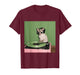Cool DJ Cat Meme Vinyl Record Funny Retro Music Aesthetic T-Shirt