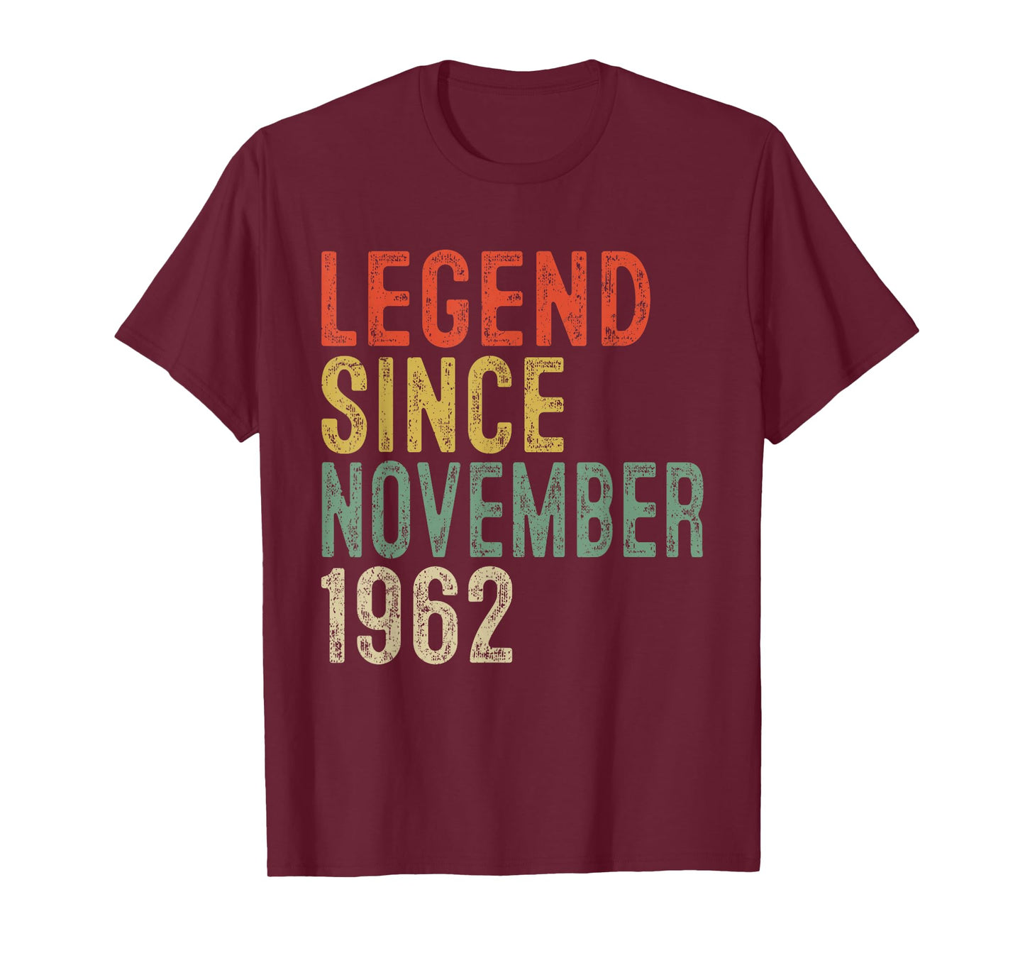 Legend Since November 1962 63rd Birthday Gifts 63 Year Old T-Shirt