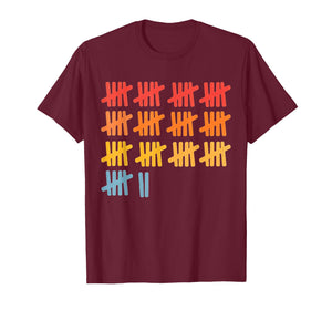67 Counting Math Teacher Mathematics 67th Number T-Shirt