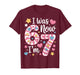 I was 6 Now I’m 7 Funny Birthday Girl Seven Years Old T-Shirt