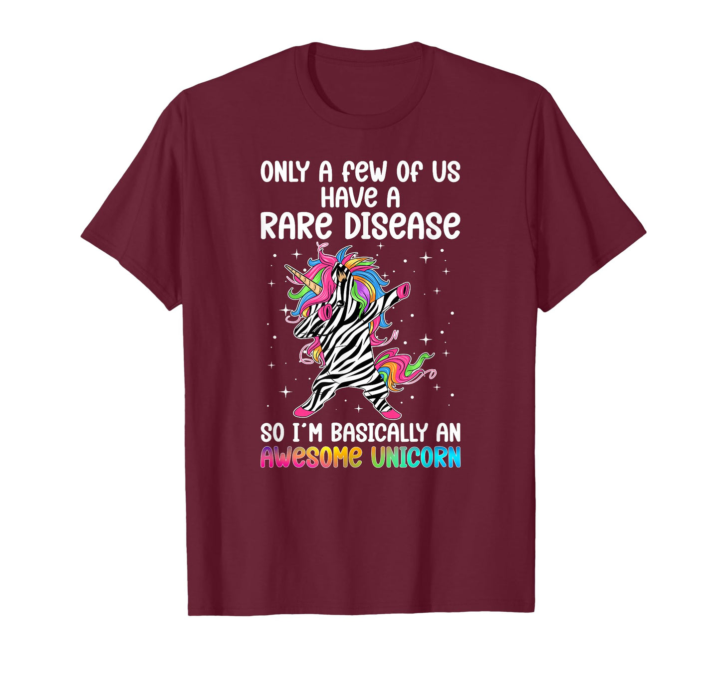 Awesome Unicorn Rare Disease Awareness Rare Disease Warrior T-Shirt