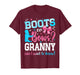 Boots Or Bow Granny Love You Gender Reveal Party T-Shirt