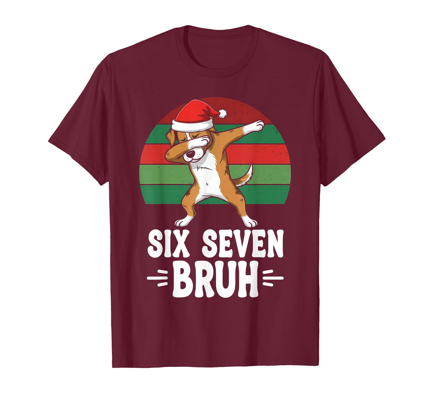 67 Christmas Funny 67 Brainrot Youth Kids Dog 67 T-Shirt